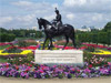 Regina - Statua della regina Elisabetta II su cavallo birmano