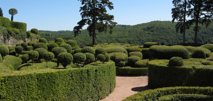 Hängenden Gärten von Marqueyssac