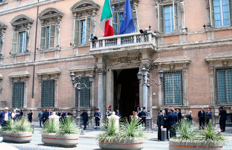 Palais de la politique italienne
