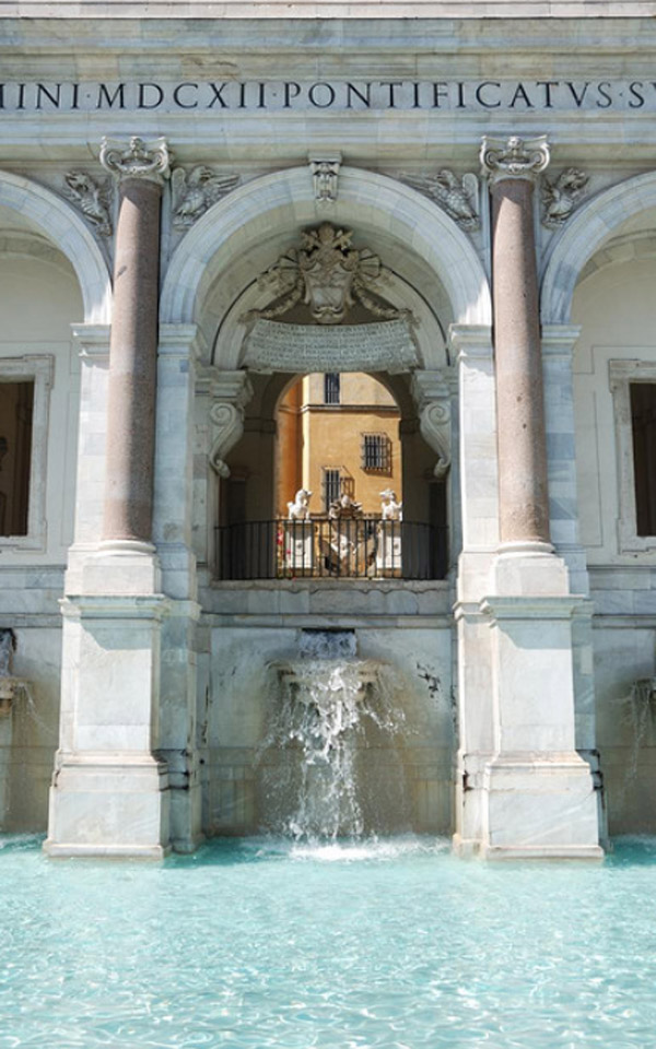 La fontaine de l'Acqua Paola
