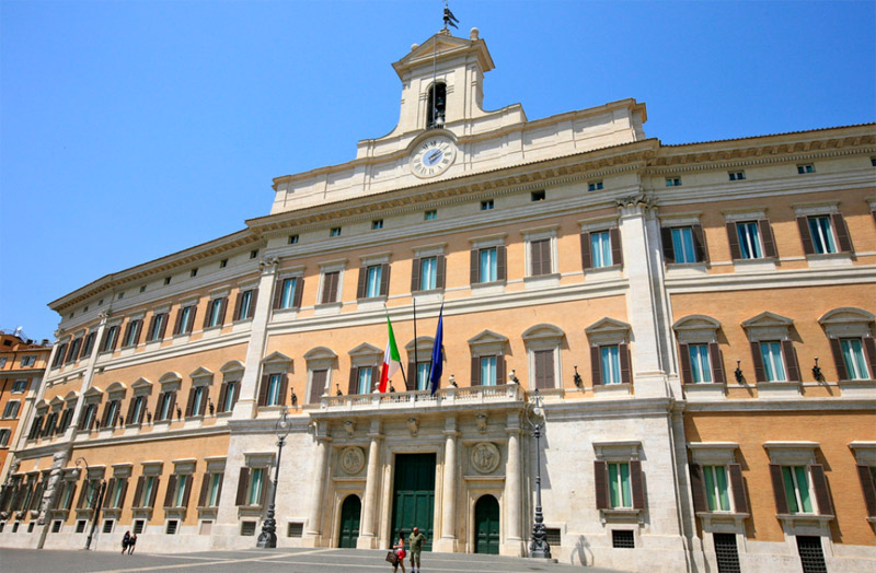 Palais de la politique italienne
