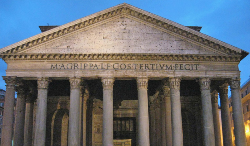 El Panteón de Agripa (Panteón de Roma)