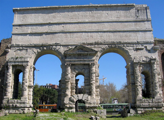 Porta Maggiore (Larger Gate)