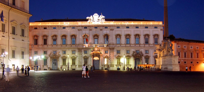 Palácios da política italiana