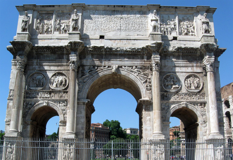 O Arco de Constantino