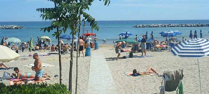 La spiaggia