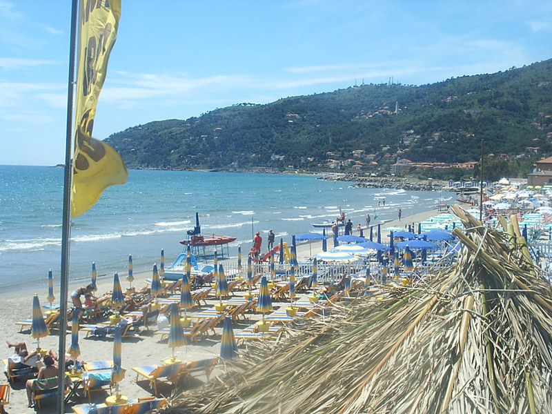 Andora Plage  Ligurie  Italie  plage san remo Andora plages