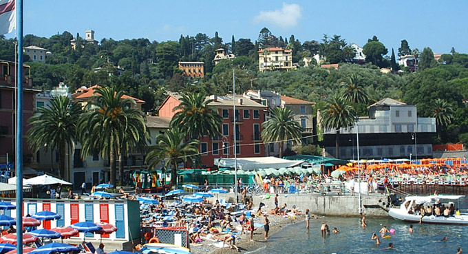 Las playas de Santa Margherita