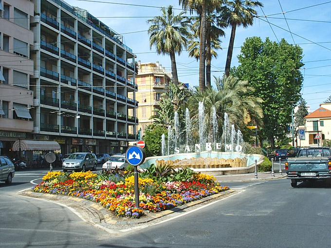 Die Stadt Sanremo