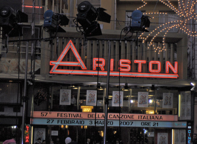 Le Théâtre Ariston (Teatro Arisotn)