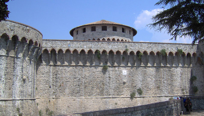 Die Festung von Sarzanello