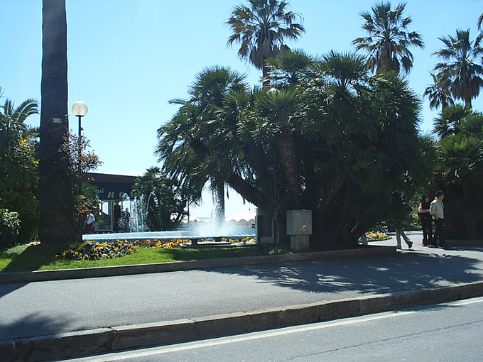 Die Strandpromenade