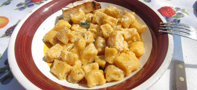 Gnocchi di zucca