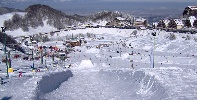 Le parc à neige de Prato Nevoso