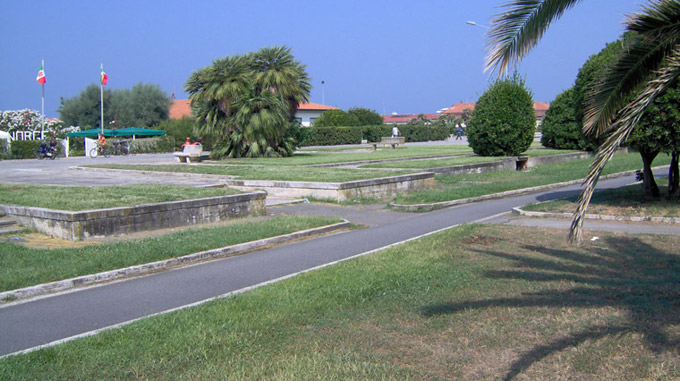 O passeio de Viareggio