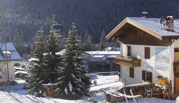 Station de ski Belvedere et Passo Pordoi