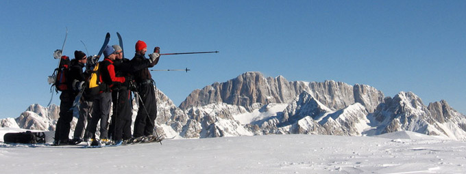 Skiing in Passo Rolle