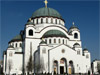 Belgrad - Tempel des Heiligen Sava (Kathedrale des Heiligen Sawa)