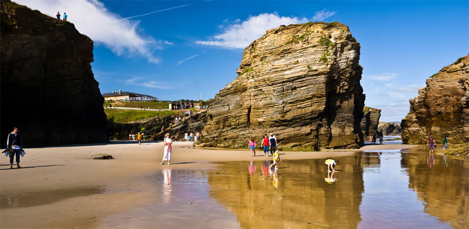 Strand der Kathedralen