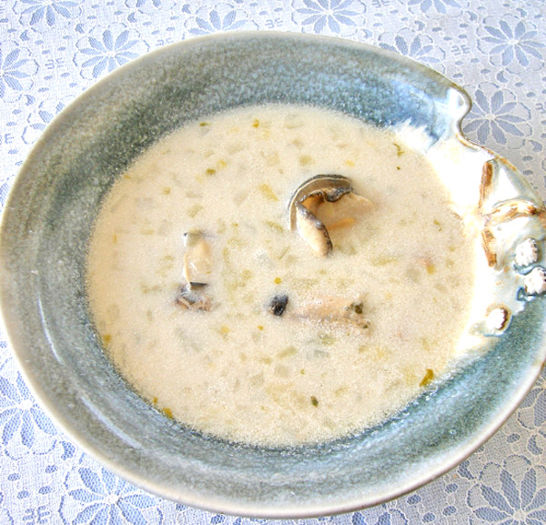Austern-Suppe