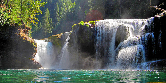 Lower Lewis River Falls